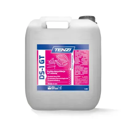 TENZI DS1 GT SZYBKA DEZYNFEKCJA 5L Gotowy do użycia. Szybka dezynfekcja w 1 minutę.