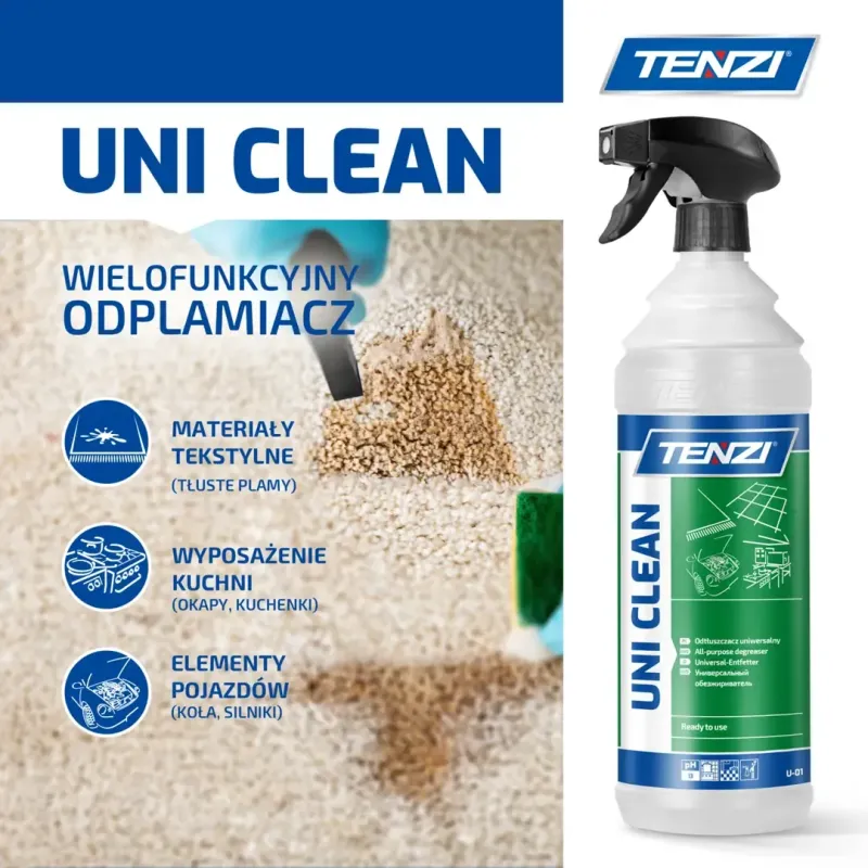 TENZI UNI CLEAN GT Uniwersalny odplamiacz i odtłuszczacz