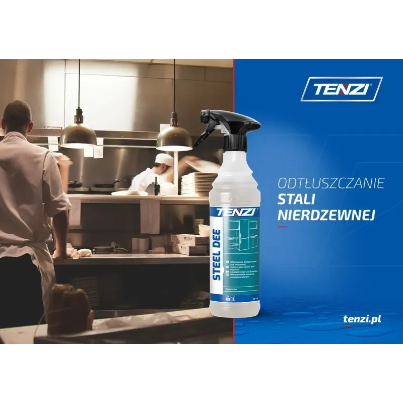 TENZI STEEL DEE GT 06L Gotowy do uzycia Odtluszczanie powierzchni ze stali nierdzewnej