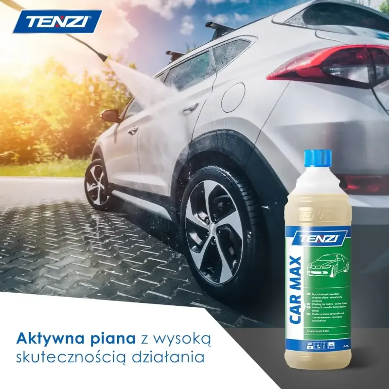 TENZI CAR MAX 10L Koncentrat Mycie karoserii pojazdow  aktywna piana
