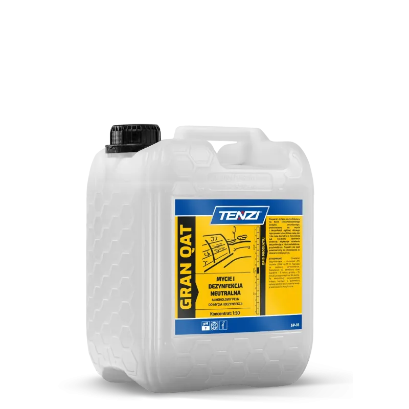 TENZI GRAN QAT 5L Koncentrat. Mycie bieżące i dezynfekcja neutralna.