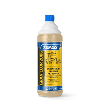 TENZI GRAN CLOR 2006 1L Koncentrat. Mycie i dezynfekcja zasadowa (chlor aktywny).