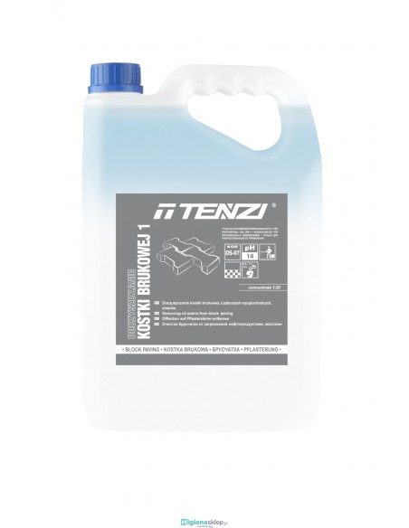 TENZI DOCZYSZCZANIE KOSTKI BRUKOWEJ 1 5L Koncentrat. Gruntowne usuwanie zabrudzeń ropopochodnych. TENZI DOCZYSZCZANIE KOSTKI BRUKOWEJ 1 5L Koncentrat. Gruntowne usuwanie zabrudzeń ropopochodnych.