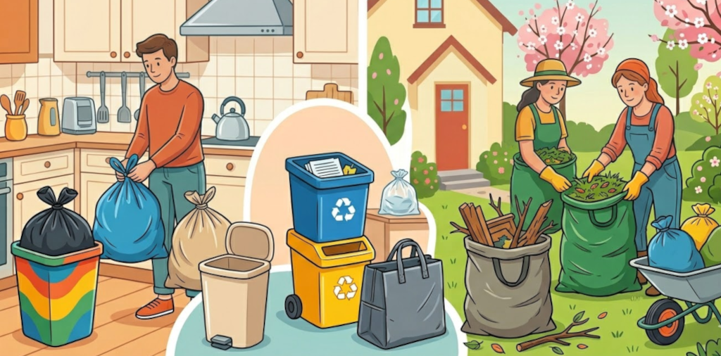 Worki na odpady – jakie wybrać do domu, firmy i wiosennych porządków?